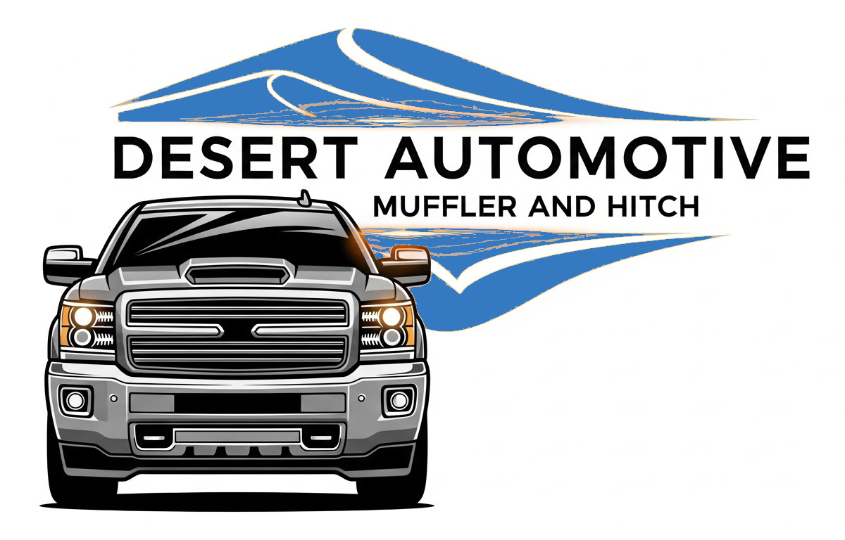 Home page graphic of truck in front of Desert Mountains